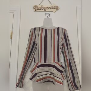 Monteau Los Angeles Women peplum Size L